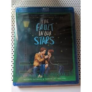 The Fault in Our Stars Blu-Ray + DVD + Digital HD New Sealed